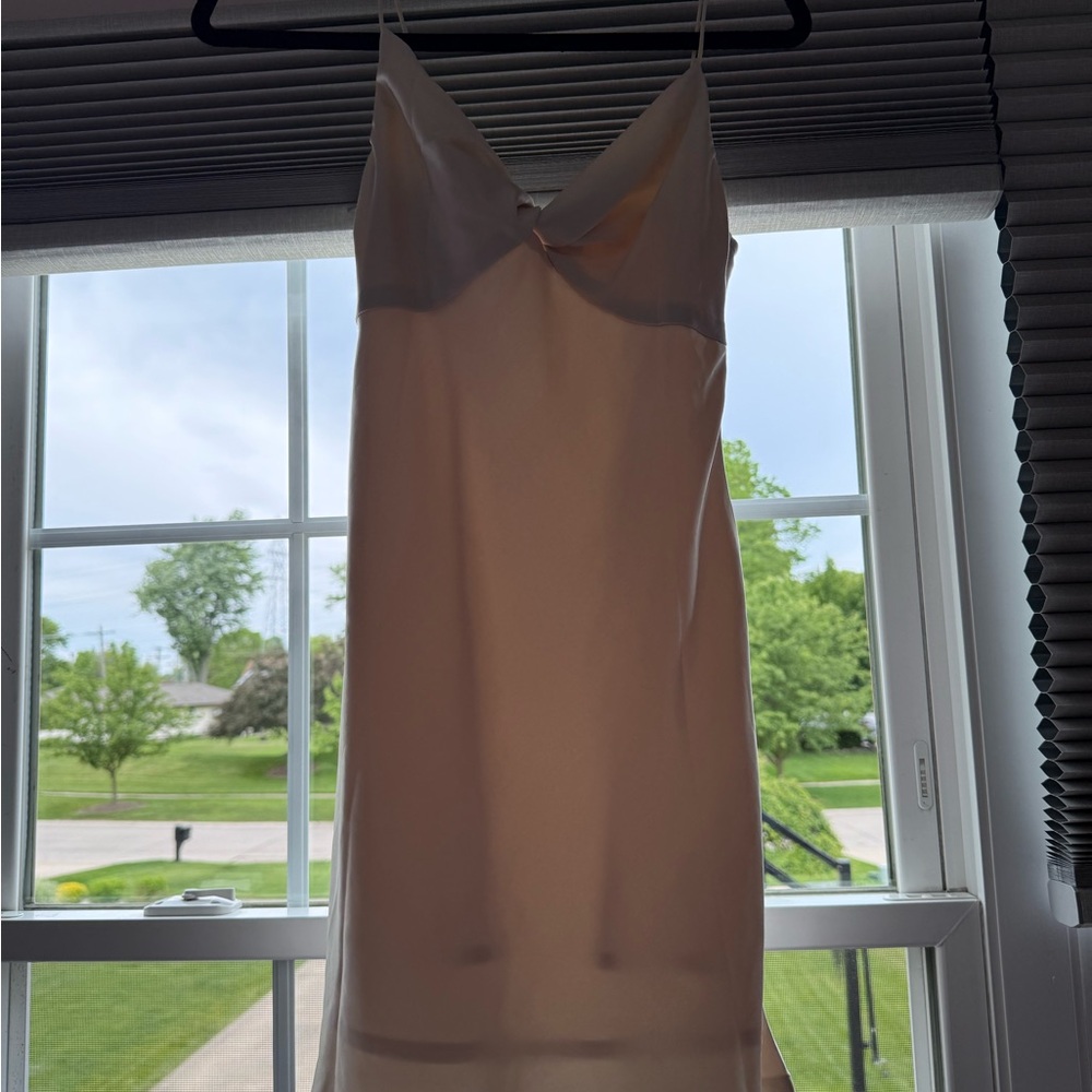 Princess Polly Cream Slip Dress